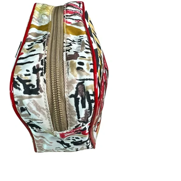 Prada Urban rare Sketch Cosmetic Pouch with Red Accents - Picture 4 of 7